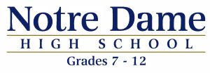 Logo Trường Trung học Notre Dame High School